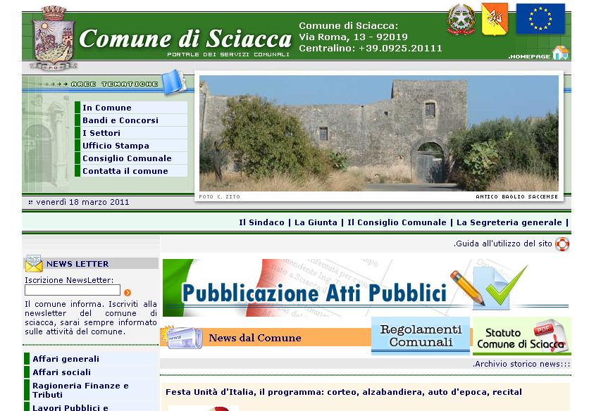 Archivio Notizie Corriere di Sciacca